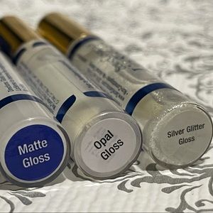 LipSense Gloss - Matte, Opal, & Silver Glitter